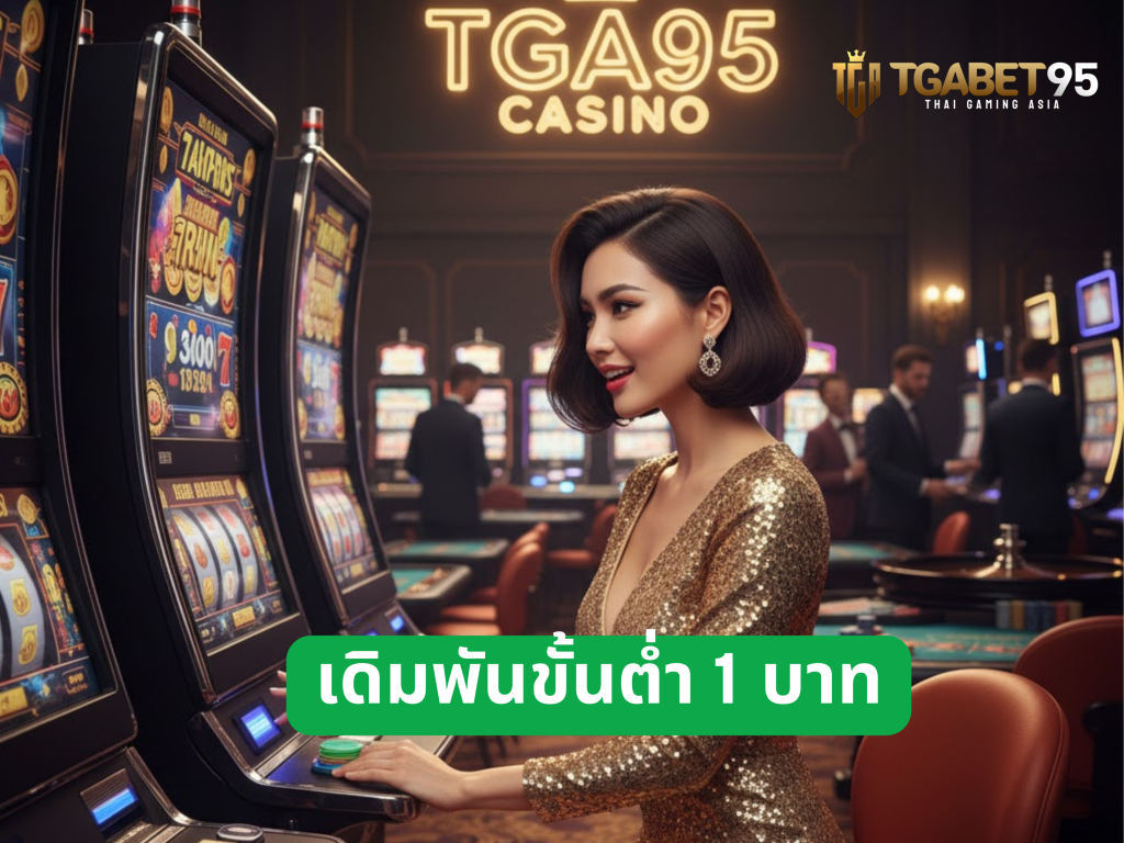 เดิมพันขั้นต่ำ 1 บาท เข้าเล่นได้ทุกเกม ลุ้นรับโบนัสรางวัลใหญ่​