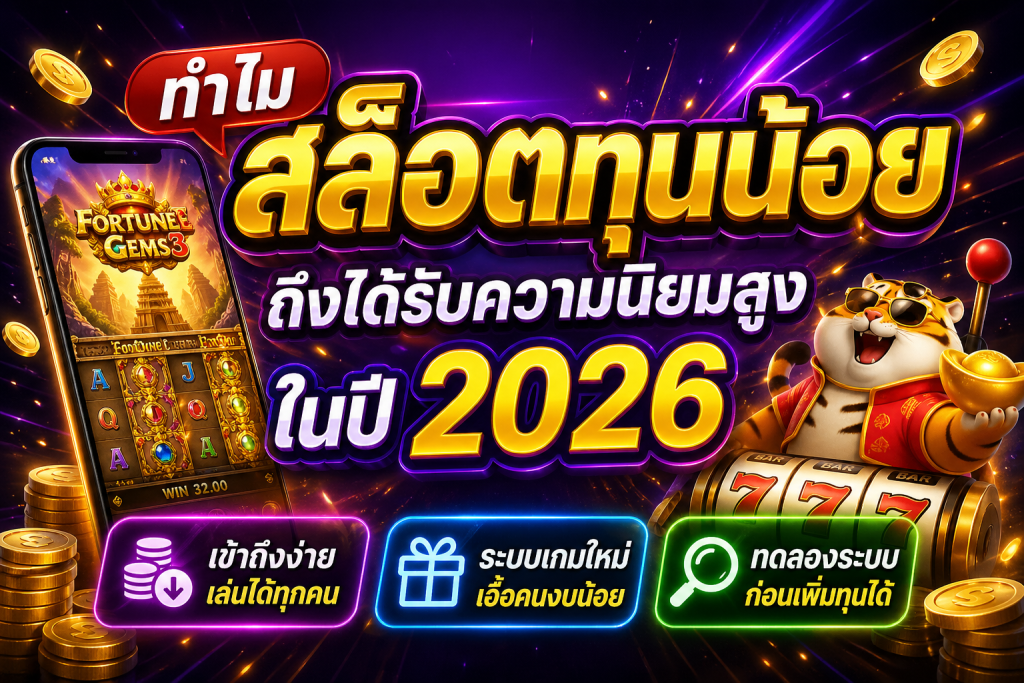 สล็อตทุนน้อย